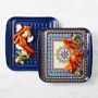 Sicily Blue Small Prep Tray, Set of 2