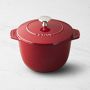 Staub Enameled Cast Iron Petite French Oven, 1 1/2-Qt., Cranberry