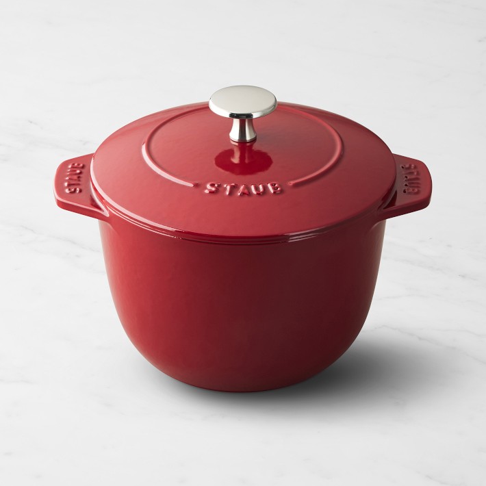 Staub Enameled Cast Iron Petite French Oven, 1 1/2-Qt., Cranberry