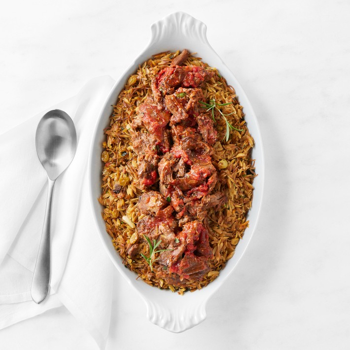 Mediterranean Roasted Leg of Lamb & Orzo, Serves 6 | Williams Sonoma