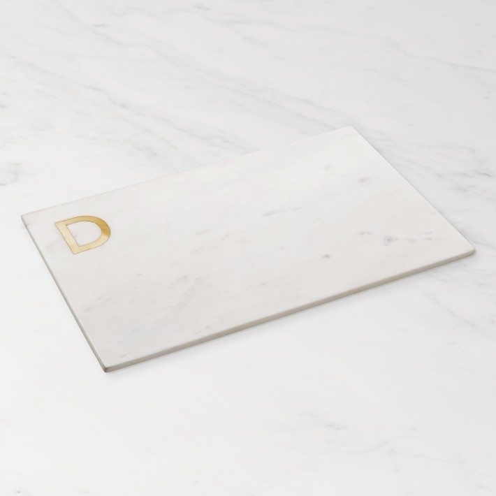Marble & Brass Monogram Board