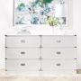 Campaign 6-Drawer Dresser, White (66&quot;)