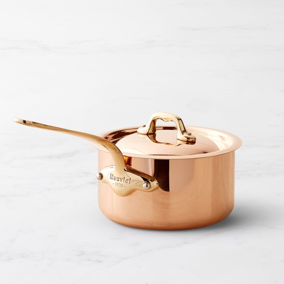 Mauviel M'150B Copper Fry Pan Set, 8