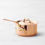 Mauviel M'150 Copper B Saucepan, 1 1/4-Qt.