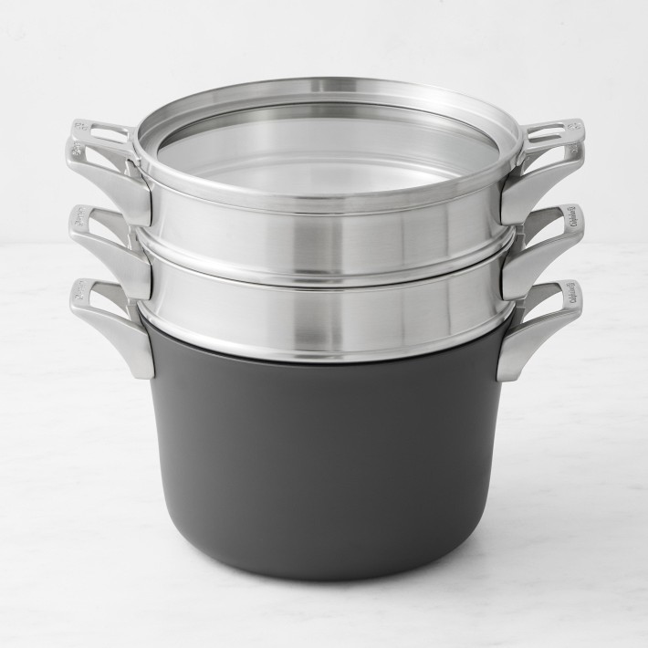 Calphalon Premier Space-Saving Hard-Anodized Nonstick Multipot, 8-Qt.