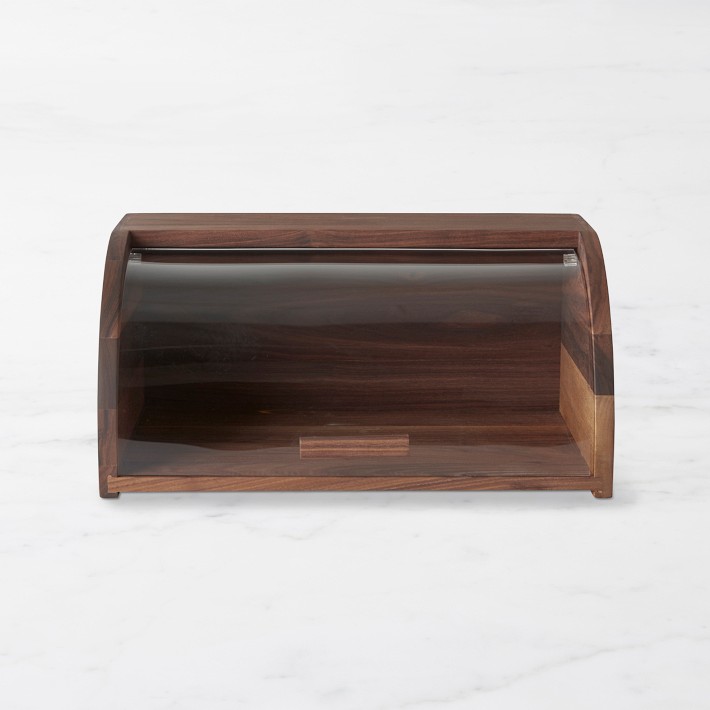 Walnut Bread Box