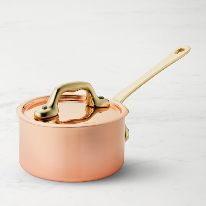 Mauviel  Copper  Butter Warmer, 1/4-Qt.