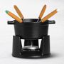 Staub Mini Chocolate Fondue Set, Black