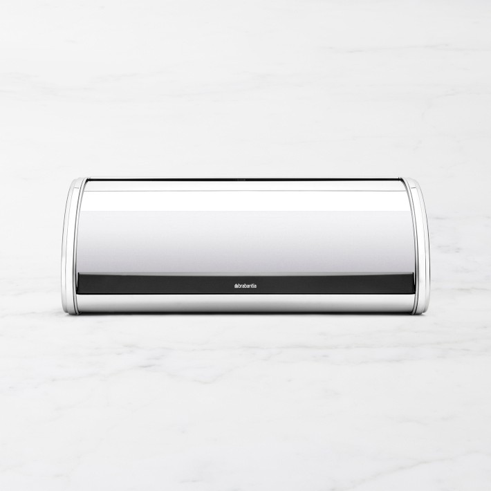 Brabantia Roll Top Bread Box, Brilliant Steel