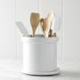 Ceramic Partitioned Utensil Holder