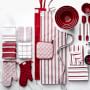 Williams Sonoma Bay Stripe Oven Mitt &amp; Potholder Set