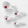 Williams Sonoma Heart Measuring Cups and Spoons