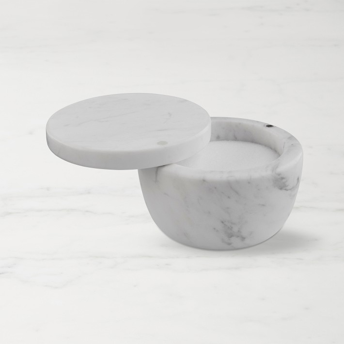 Williams Sonoma Marble Salt Cellar