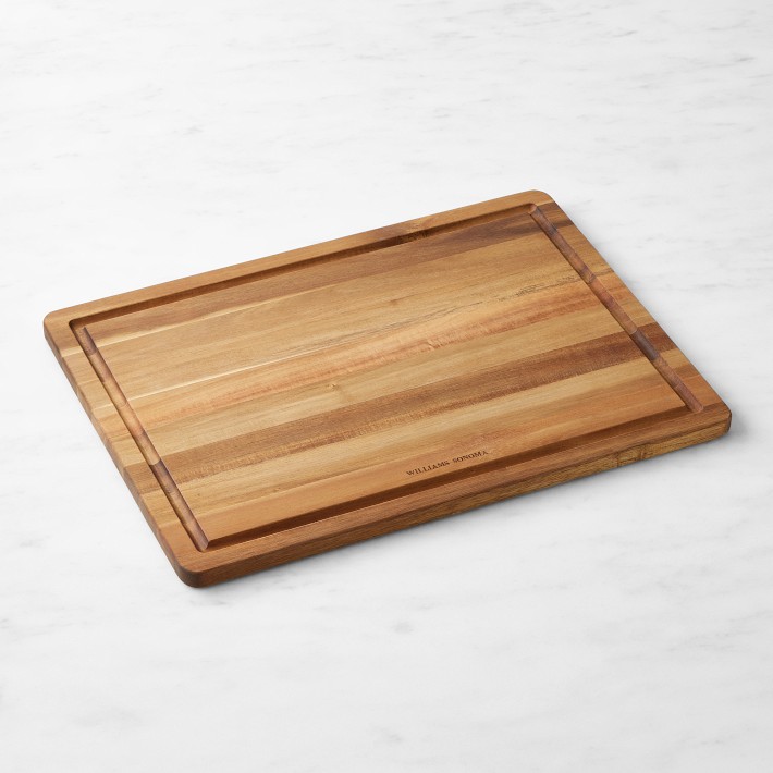 Williams Sonoma Edge-Grain Cutting & Carving Board, Acacia