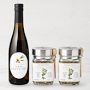 Williams Sonoma Dipping Herbs and Olive Oil Gift Set