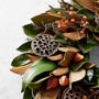 Magnolia Lantern Live Wreath &amp; Garland