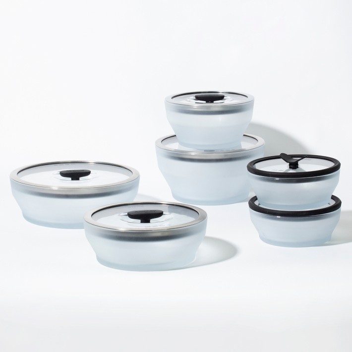 Anyday Microwave Cookware The Complete Set, Black Sesame