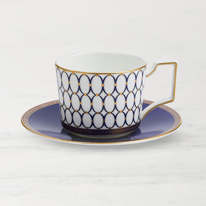 Renaissance Gold Teacup & Saucer