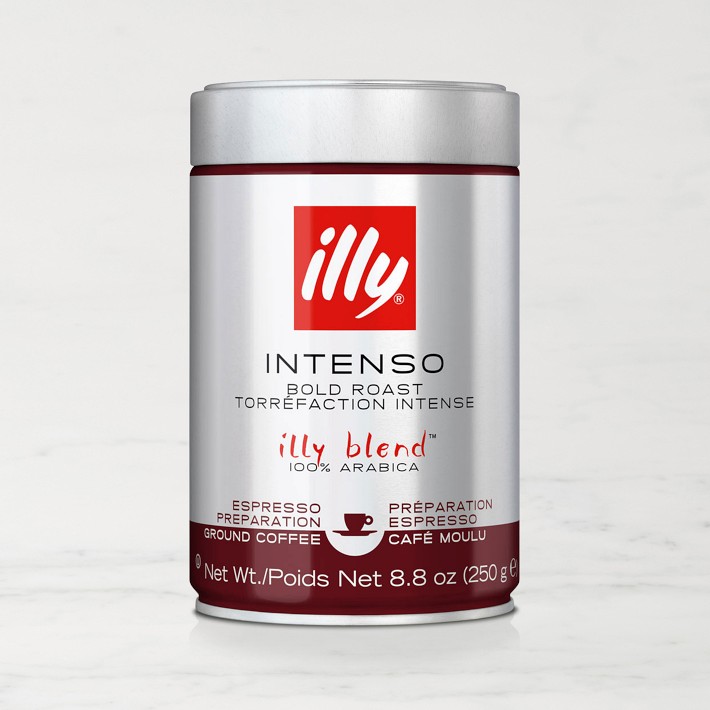 Illy Ground Espresso Coffee Dark Roast