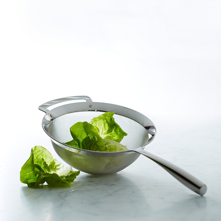 Williams Sonoma Stainless-Steel Strainer 9"