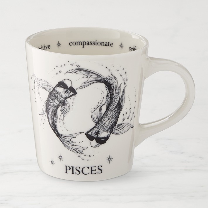 Rory Dobner x Williams Sonoma Zodiac Mug, Pisces