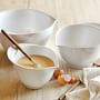 Melamine Pour Spout Bowls, Set of 3, White