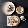 Brushed Gold Dinnerware Collection
