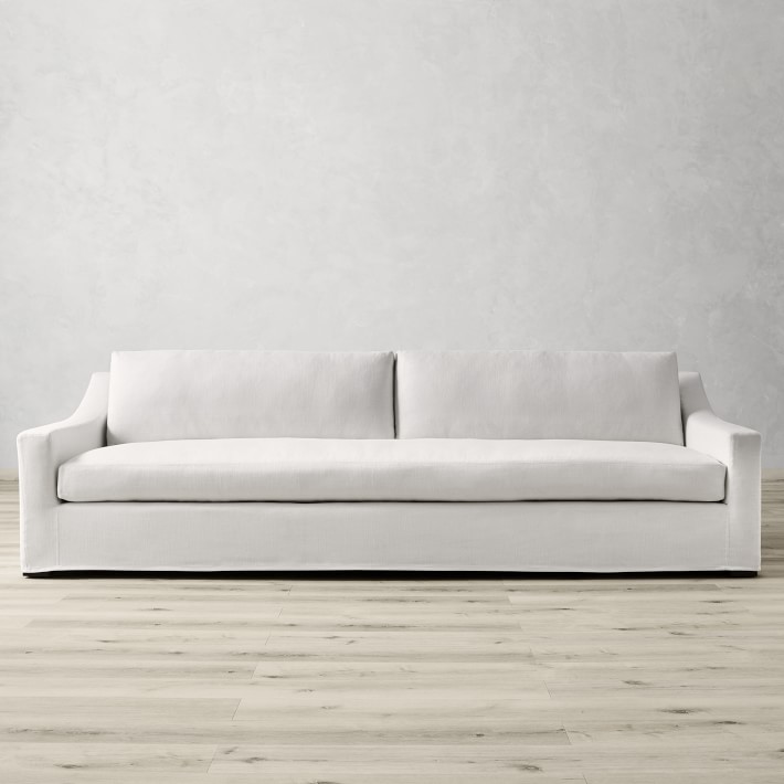 Ghent Slope Arm Slipcovered Sofa (70&quot;-108&quot;)