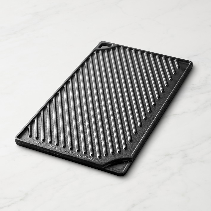 Lodge Seasoned Cast Iron Reversible Grill Griddle Pan