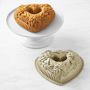 Nordic Ware Nonstick Cast Aluminum Floral Heart Bundt&#174; Pan