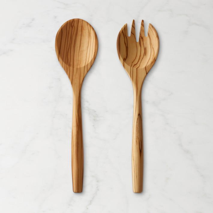 Olivewood Serving Set