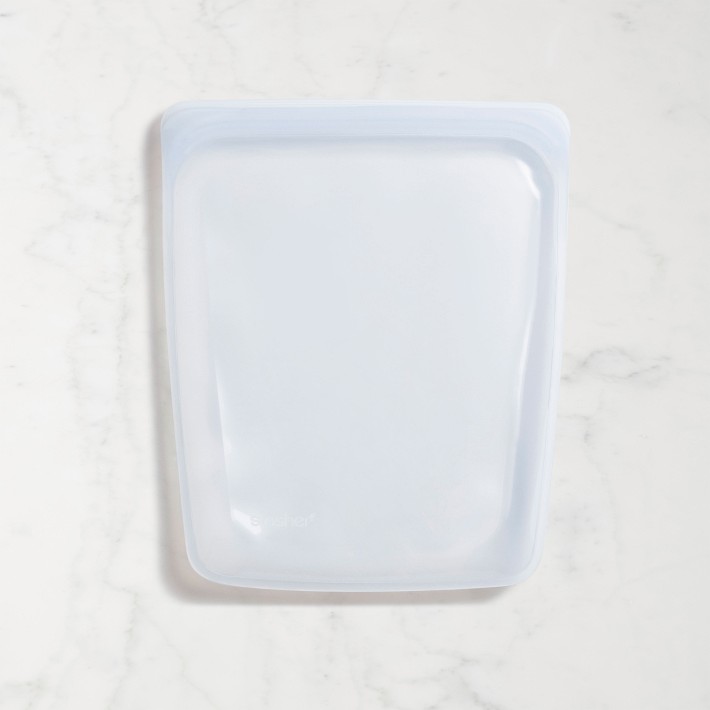 Stasher Reusable Half Gallon Bag, Clear
