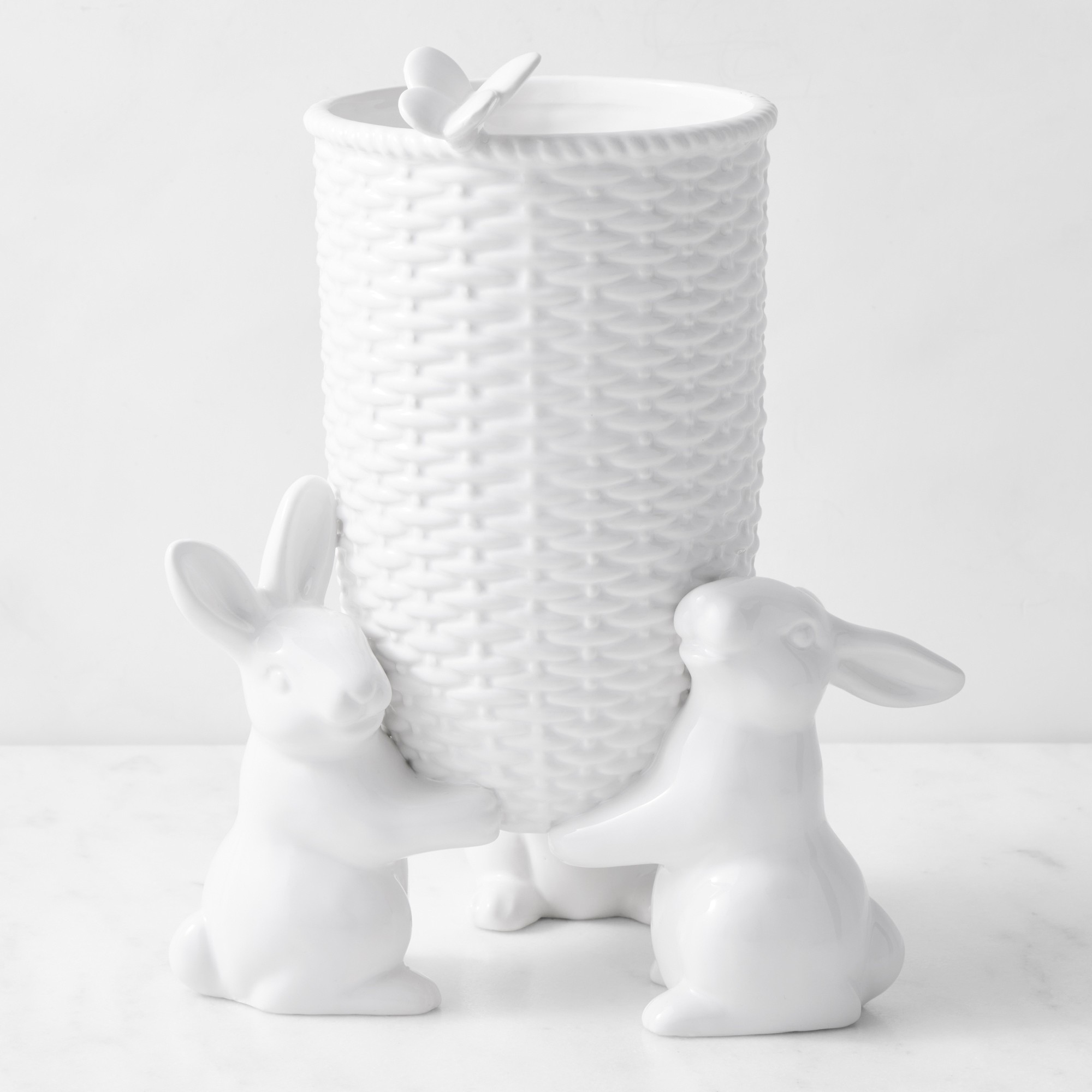 Sculptural Bunny Vase