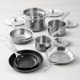 Le Creuset Signature Stainless-Steel 12-Piece Cookware Set