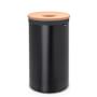 Brabantia Laundry Hamper, 16 Gallon, Cork Lid, Black