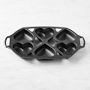 Lodge Seasoned Cast Iron Heart Mini Cake Pan