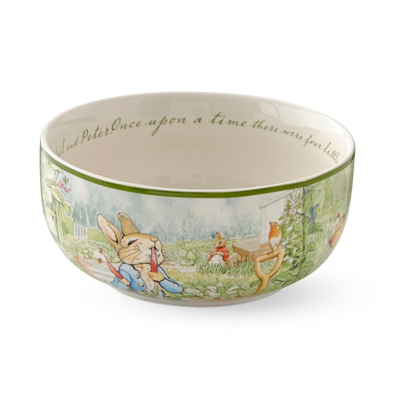 Peter Rabbit™ Cereal Bowl, Set of 4 | Williams Sonoma