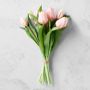 Real Touch Faux Pink Tulip Bouquet