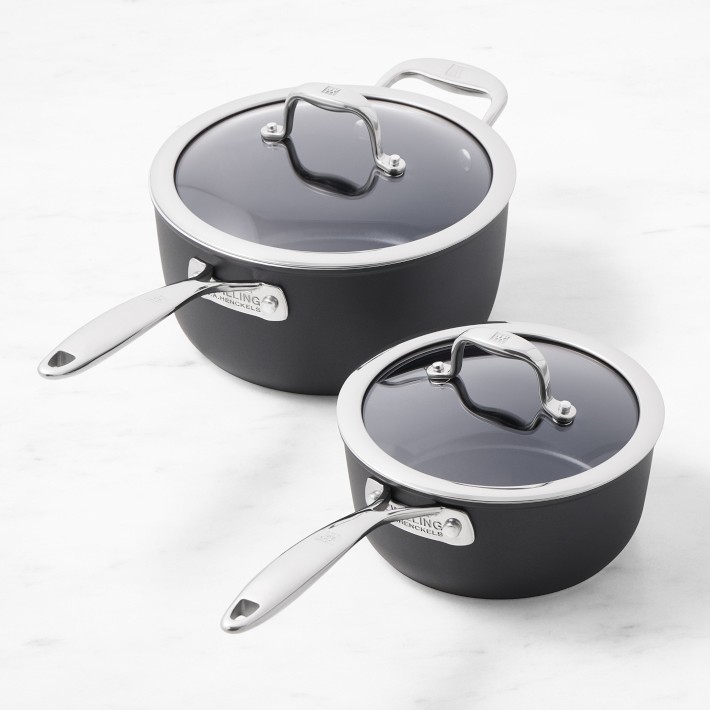 Zwilling Forte Plus Ceramic Nonstick Saucepan Set, 2-Qt. & 4-Qt.