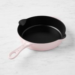 Staub Enameled Cast Iron Traditional Deep Skillet, 8 1/2", Pink Peony
