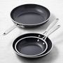 Zwilling Forte Plus Ceramic Nonstick 3-Piece Fry Pan Set