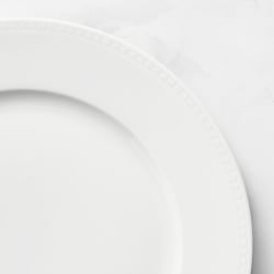 Apilco Beaded Hemstitch Salad Plates, Set of 4