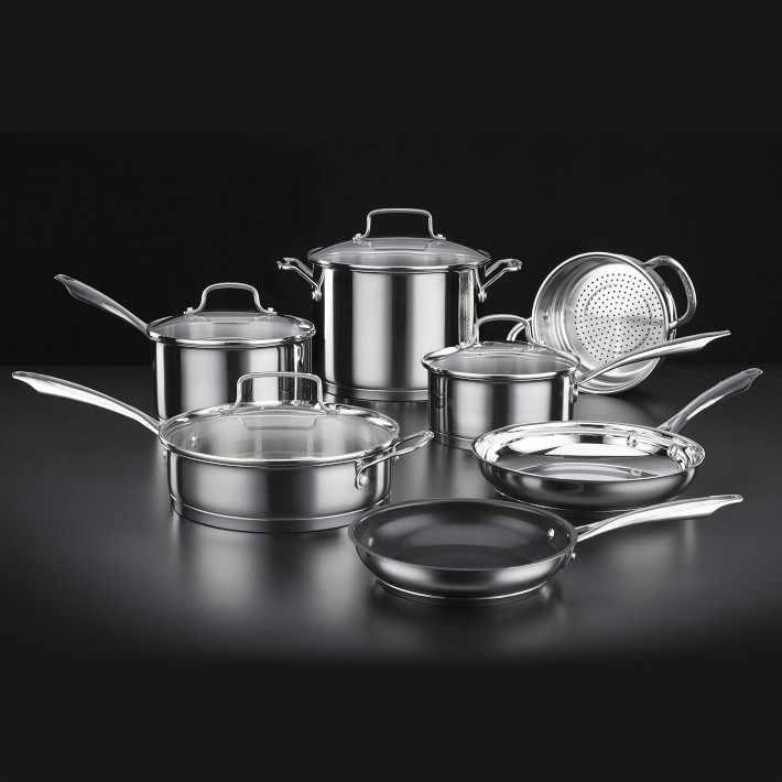 Professional Series 11-Piece Stainless Steel Cookware Set Professional Series 11-Piece Stainless Steel Cookware Set