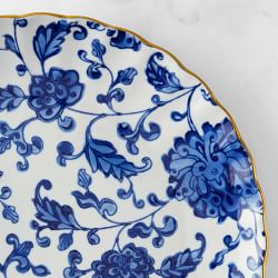 Marlo Thomas x Williams Sonoma Blue Dinnerware Collection