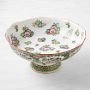 Williams Sonoma Famille Rose Porcelain Fruit Bowl