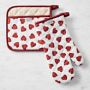 Heart Oven Mitt & Potholder Set