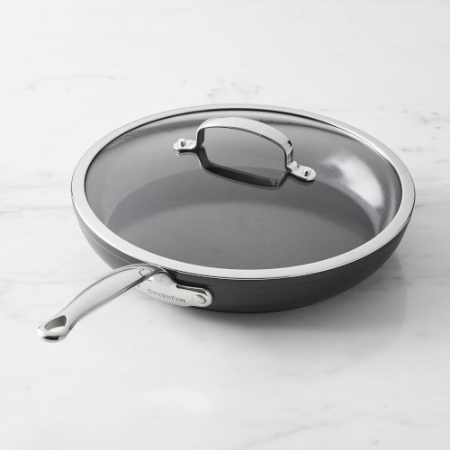 GreenPan™ Premiere Hard Anodized Ceramic Nonstick Covered Fry Pan, 12