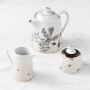 Honeycomb Teapot with Cream & Sugar Set