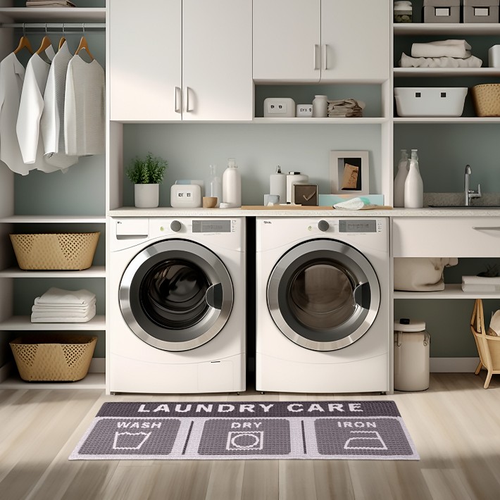 Waterhog Impressions Laundry Care 22 in. x 60 in. Runner Mat