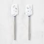 Williams Sonoma Printemps Bleu Spatulas with Stainless-Steel Handle, Set of 2 Mini
